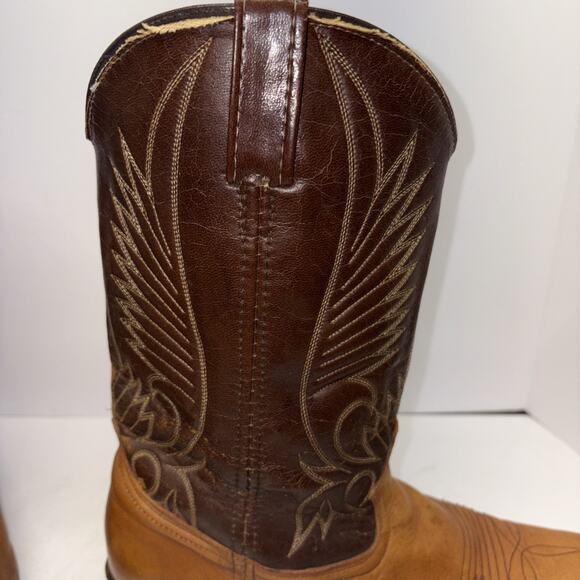 Acme Circle A cowboy boots SZ 10 1/2 D 4512 $$ main image 8